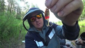 Рыбалка на лесной речке. Быт в лесной избе. Жизнь в тайге