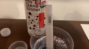 Pro Gene Purified #Water test - pH and TDS