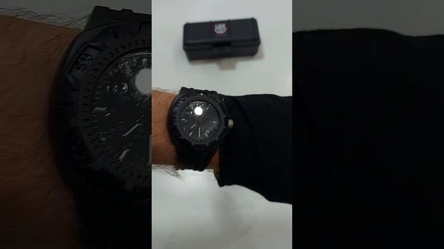 Luminox Men's Watch Sentry 0200 Series Black Dial Silicone Rubber Strap 0201.BO #luminox#watch