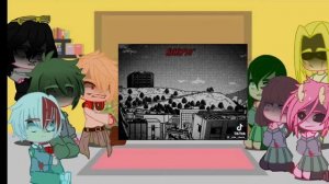 реакция МГА(мая геройская академия)на 1а 2/? ʕ•ᴥ•ʔ