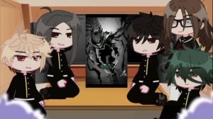 Deku's past classmates react to Deku & future | MANGA SPOILER | Gacha Club