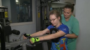 (12+)С надеждой на исцеление: дети с ДЦП проходят курс кинезиотерапии в Центре восстановительной ме
