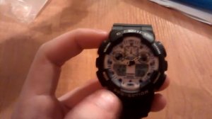Настройка часов Casio G-SHOCK ,(китайская копия)