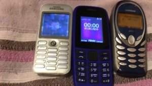 Samsung SGH-E590 vs Nokia 105 vs Siemens A55 | Speed Comparison