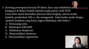 SOAL UKOM & SKB BIDAN || PERSALINAN PART 4