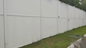 Красивый белый недорогой забор за день. Дешевле металлического. Из переработки пластиковых окон