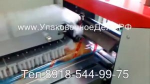 Упаковочный аппарат для хлеба булок пирожков в флоу пак пакет
