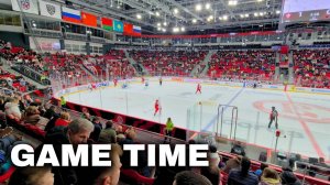 Australian Attends his First KHL HOCKEY GAME