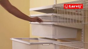 Монтируем гардеробную систему Larvij