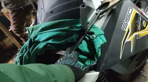 Установка большого лобового стекла на стелс капитан