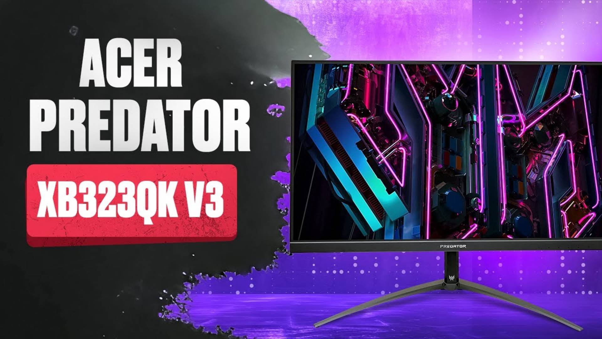 🔥Обзор монитора Acer Predator XB323QKV3bmiiphx (UM.JX3EE.301)