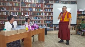 На презентации новой книги