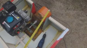 Лодка Самодельная из композитного материала с 4х тактным двигателем 6.5л.с.mp4