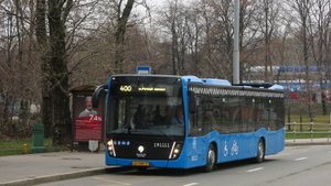 Вид из окна автобуса 400 - Речной вокзал - Крюково