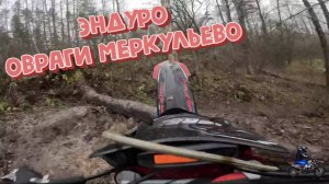 Эндуро. Овраги Меркульево