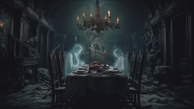 Virtual Haunted House Journey, Halloween Ambience, Halloween Background, Scary Sounds & Jump Scares
