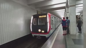 Поездка по Таганско-Краснопресненской линии на составе 81-765 "Москва" (13.08.2023)