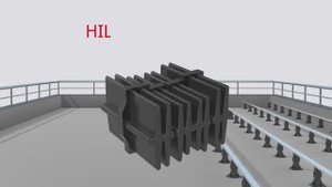 Монтаж продольного стыка алюминиевых лаг на регулируемых опорах HILST Lift
