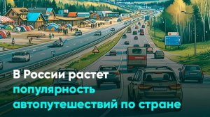 В России растет популярность автопутешествий по стране