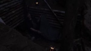 Землянка на одного человека.