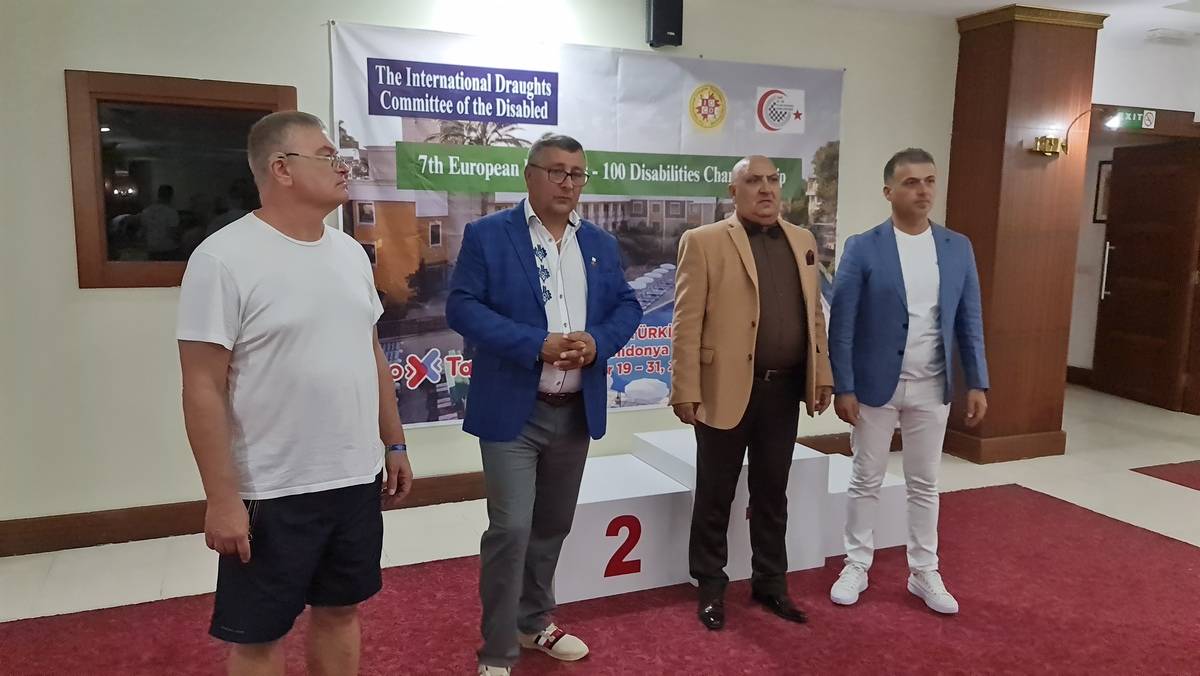 2024. Kemer. 7th European Draughts-100 Disabilities Championship. Video 12 - Closing Ceremony