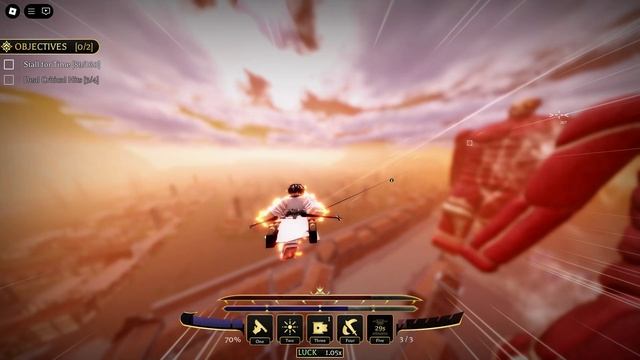 Впервые прошел миссию с коллосальными  (Ханджи) смотреть онлайн