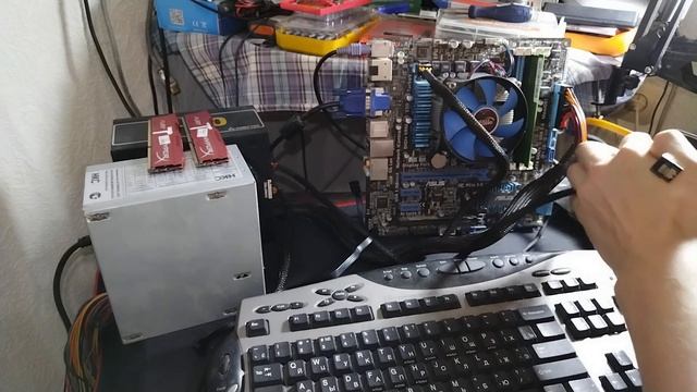 Распаковка жесткого диска + установка Windows