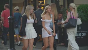 4K. Hot Moscow Life. Beautiful Girls, walking around the city. Summer in Russia. 2023