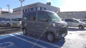 DAIHATSU ATRAI WAGON Turbo 4WD Exterior Interior 2018