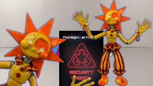 Санрайз ФНАФ Секьюрити Брич из пластилина Sunrise Fnaf security breach