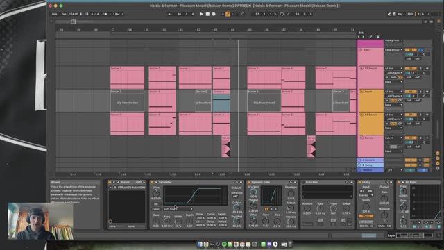 35. Noisia Producer Tutorial: Rohaan Pleasure Model (Remix)