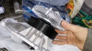 Nissan Patrol 3.0td замена помпы.mp4