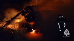 Под Лихославлем в Тверской области на пожаре погиб человек