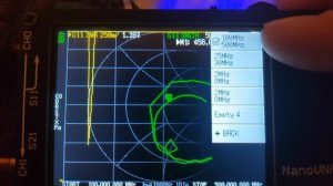 Работа с векторным анализатором NanoVNA