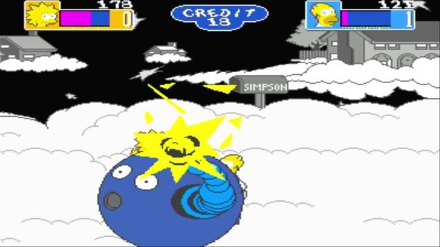 Simpsons - боссы Beat,em up