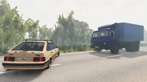 Реалистичные аварии в BeamNGdrive №1