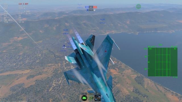 НЕПОБЕДИМЫЙ Су-34 в War Thunder смотреть онлайн