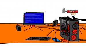 Разрезанный дома-владелец ломает игровой ПК будущего!