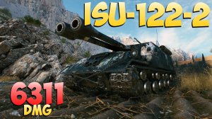 ИСУ-122-2 - 7 Фрагов 6.3K Урона - Двойной удар! - Мир Танков