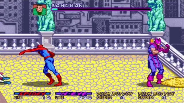 Spider man - боссы - Beat,em up