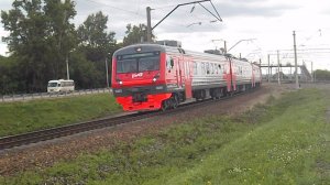 Электропоезд ЭД9Э-0060. Первые дни в работе.