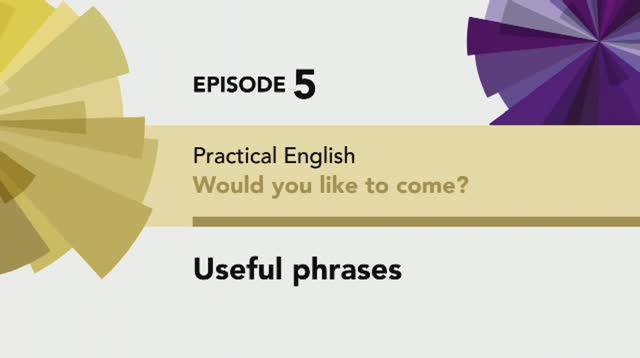 English File 4 edition Beginner PE Episode 5 Useful phrases