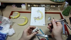 Ватная игрушка ЛУННАЯ СКАЗКА . Урок 8. Работа над ошибками. Делаем змею и дракона.
