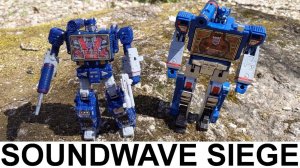 SoundWave Siege / Вояджер класс / Новый Walkman