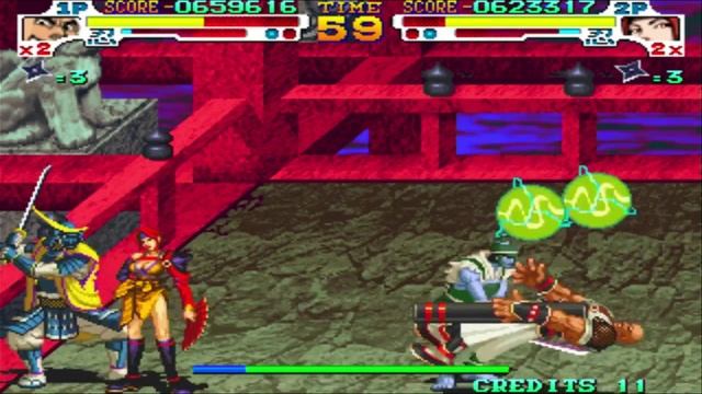 Sengoku 3 - боссы - Beat,em up