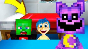 ПРЯЧУСЬ ПОД КРОВАТЬЮ ОТ КАТНЕПА CATNAP с ГОЛОВОЛОМКА 2 В МАЙНКРАФТ ЗОМБАК