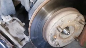 Honda CR-V RD1 последствие удара в колесо другим авто...mp4