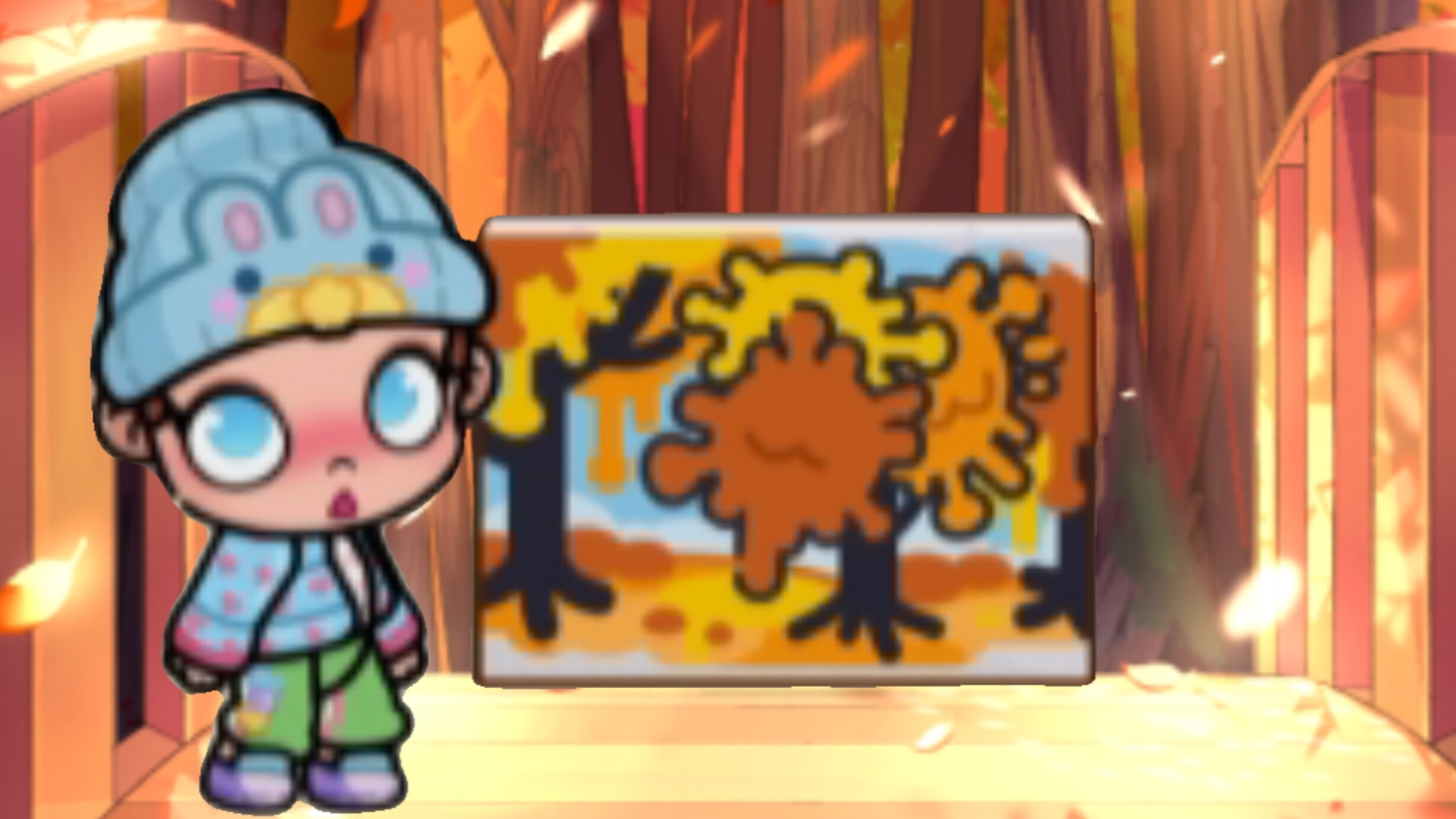 Ксеня учавствует в конкурсе рисунков. осень ещё не закончилась! + новый ремонт в доме смотреть онлайн