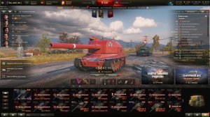 World of Tanks . Мир Танков . стрим 22 , на арте bat 155 58