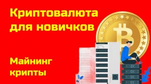Майнинг криптовалюты | Альткоины и биткоин | Крипта для новичков